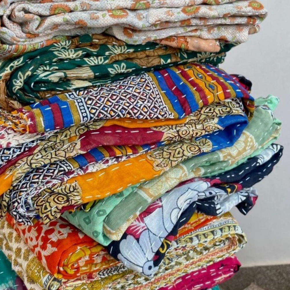 Kantha Quilts